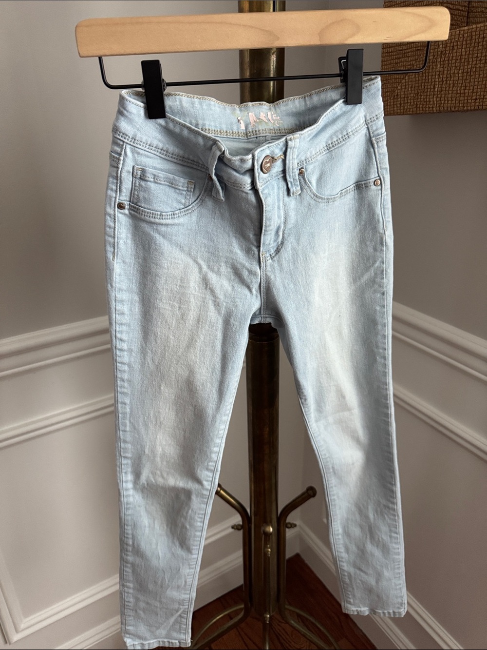 YMI Girls Light Blue Skinny Jeans